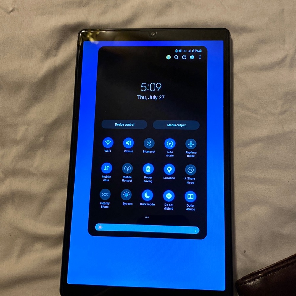 Samsung tablet